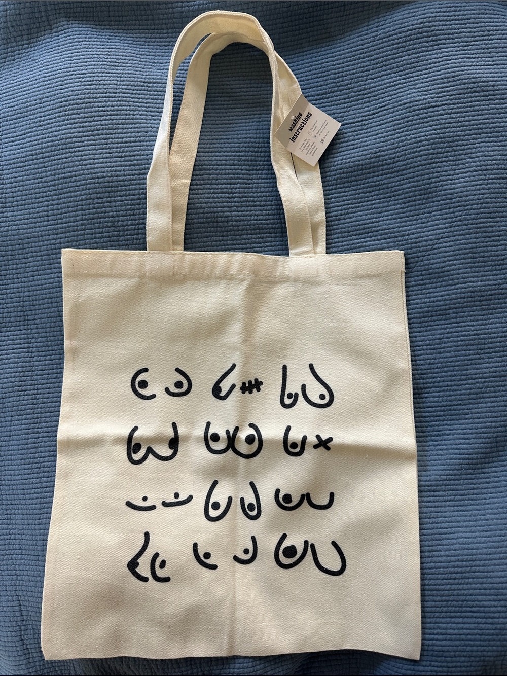 Boob Representation Tote Bag